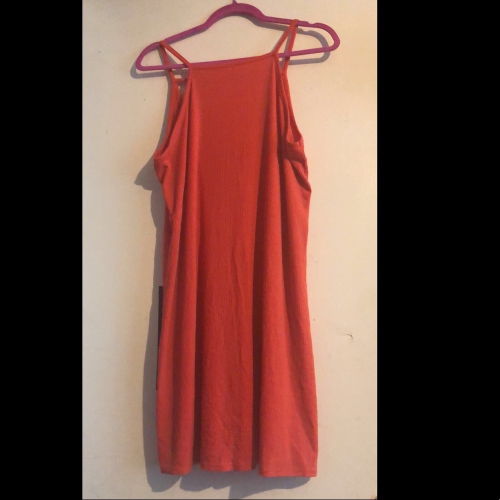 Cute orange casual dress✨🍑
